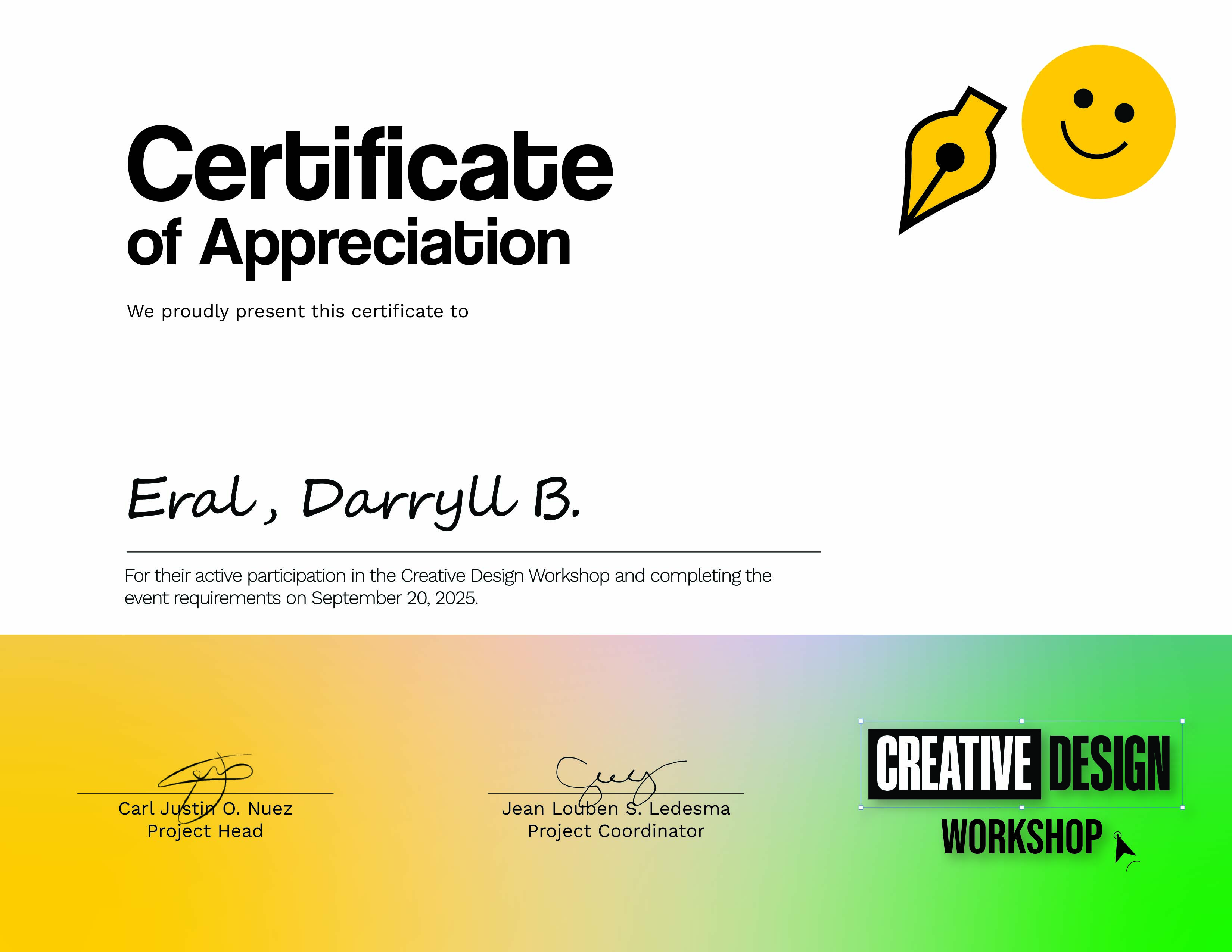 Creative Design Workshop